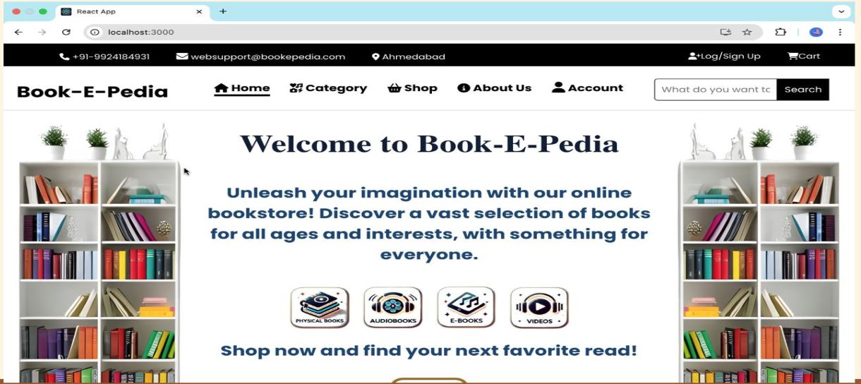 Book-E-Pedia Platform