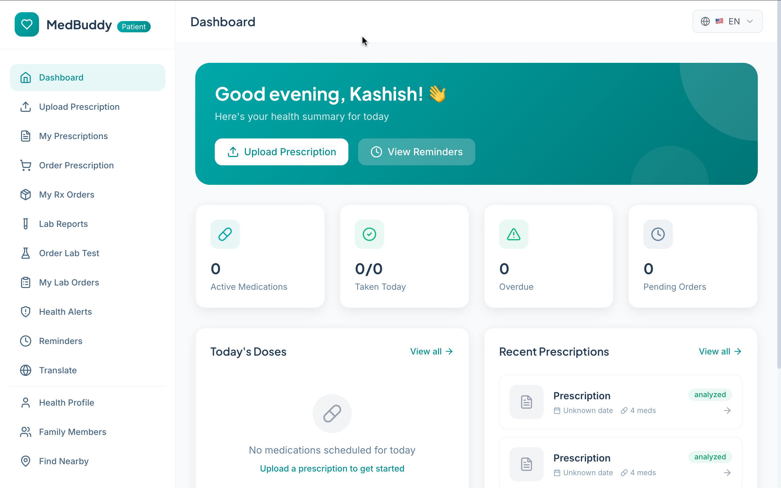 MedBuddy Healthcare Platform