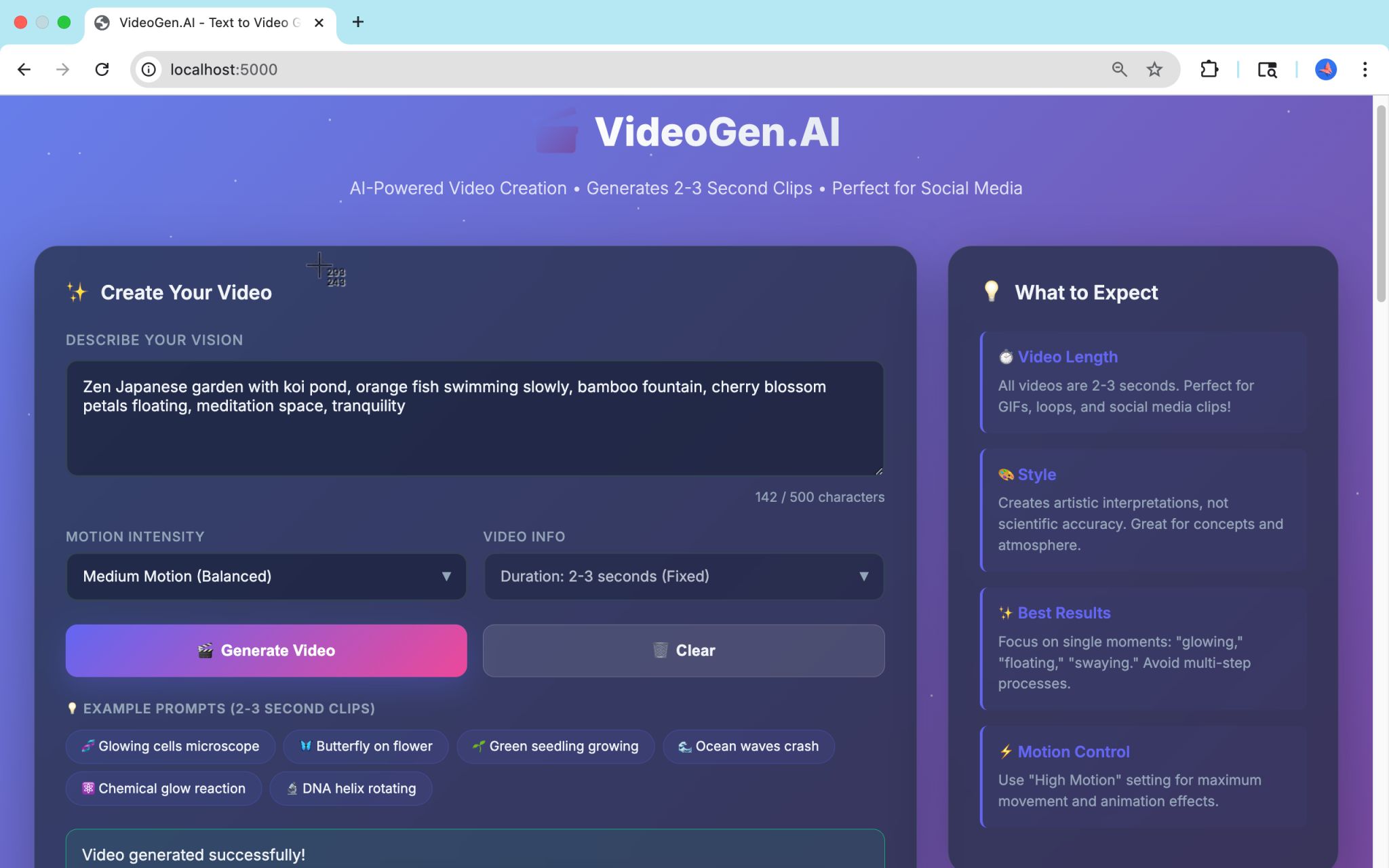 VideoGen.AI Platform